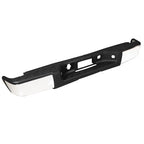 Chrome Steel Rear Bumper Fit For Chevy Silverado GMC Sierra 1500 07-13 Pickup