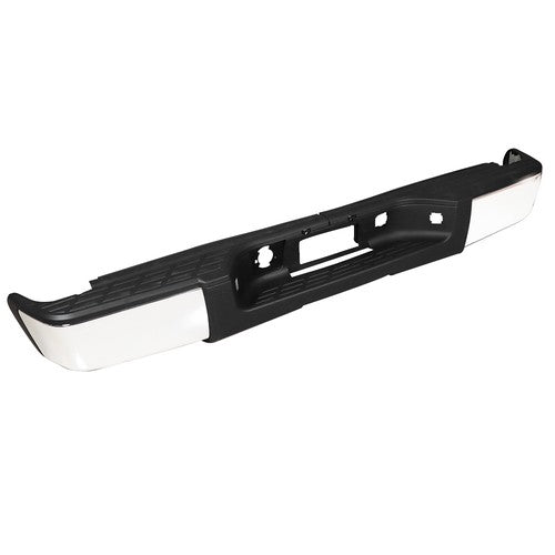 Chrome Steel Rear Bumper Fit For Chevy Silverado GMC Sierra 1500 07-13 Pickup