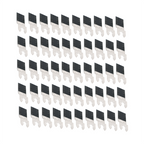 A Universal Set Of 50-Piecebi-Metal Bimetallic Vibrating Saw Blades Multitool