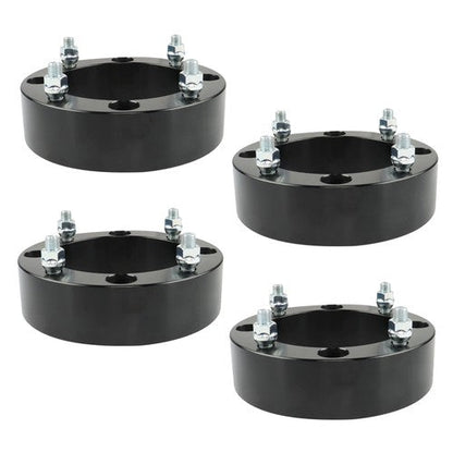 For Polaris Ranger RZR Wheel Spacers 4x156 2" 131mm M12x1.5 4Pcs Silver 2013+