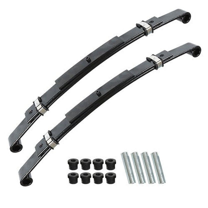 Heavy Duty Rear Leaf Springs For EZGO TXT 1996-2013 Golf Cart (Set of 2)