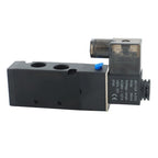 3/8'' 5 Port, 2 Position Pneumatic Solenoid Valve, 110V AC Coil, Air Return