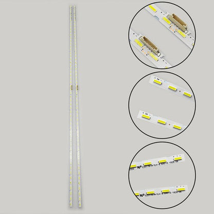 LED Backlight Strips 2 Pack for Samsung UN65NU6900 UN65RU7100 UN65RU7300