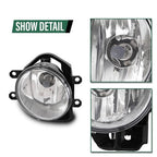 Fit 2014-2018 Toyota 4Runner/2016-2019 RAV4 Front Halogen Fog Lights Lamps Pair