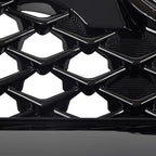 For Subaru WRX/WRX STI 2015-2017 Front Grille Mesh Plastic Gloss BLK Replacement