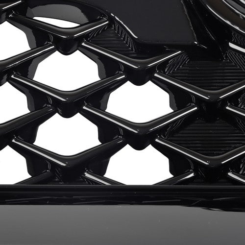 For Subaru WRX/WRX STI 2015-2017 Front Grille Mesh Plastic Gloss BLK Replacement