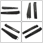 Mud Flap Hanger Set 2.5" Bolt Pattern Spring Loaded Fits For Semi Truck 30"