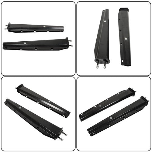 Mud Flap Hanger Set 2.5" Bolt Pattern Spring Loaded Fits For Semi Truck 30"