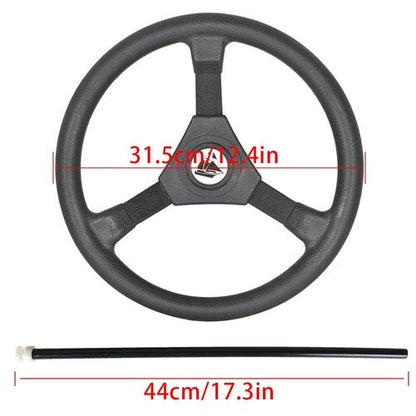 13 Feet Boat Rotary Steering System Outboard Kit Marine with Wheel SS13713