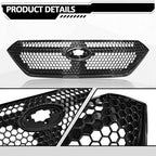 For 2022-2026 Subaru WRX VB Front Bumper Gloss Black Grille Assembly Sti Style