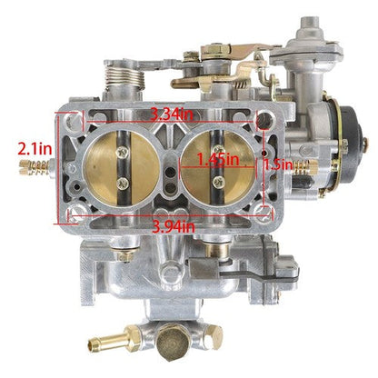FIT For Fiat Renault Ford VW Dodge Toyota Pickup Jeep Carburetor 38*38 2 Barrel