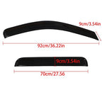 Replacement Window Visors Sun Rain Guards Fit For Jeep Grand Cherokee 2005-2010
