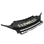 For Ford Explorer 2020-2022 Replacement Front Upper Grille Grill Gloss Black ABS