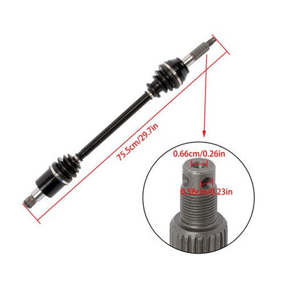 Fit For Polaris RZR S 800 2009-2014 Rear LH CV Axles Drive Shaft 1332883 1332638