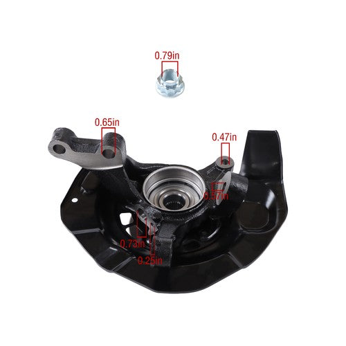 698-426 For Lexus RX350 07-09 Front Wheel Bearing Hub Steering Knuckle Assembly