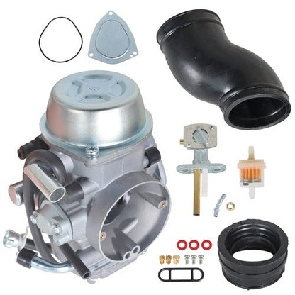 Carburetor Intake Manifolds Fuel Petcock For 2001 Yamaha Grizzly 600 YFM600FH
