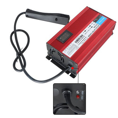 New 48 V 12A Charger "Triangle" 3 Pin Style Plug For EZGO RXV & TXT Golf Cart