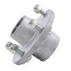 2 PACK 5-5''Galvanized Trailer Wheel Hub Assemblies For 3500 lbs #84 Trailer