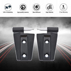 Set of 2 Door Hinges Black Suit For Jeep Wrangler 2007 2008-2017 Unlimited JK