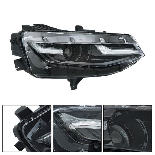 Headlight Passenger Side For Chevrolet Chevy Camaro 2019-2023 2024 Headlamp LED