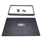 Black Back Cover & Bezel Hinges For Acer Aspire A515-54 A515-54G A515-55 Top Lid