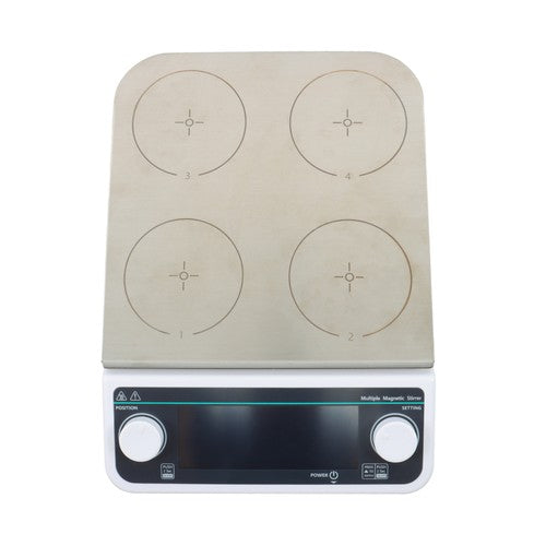 Multiple Magnetic Stirrer 4 Position Magnetic Stirrer with Heating 4*500ml