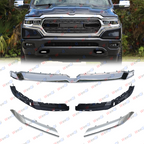 For 2019-2024 Dodge Ram 1500 Front Upper Chrome Grille Molding Trim 6BT13SZ0AJ