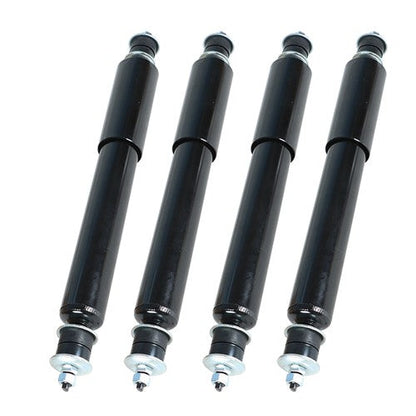 4x Front Shocks & Rear Shock Absorbers For EZGO TXT G&E Golf Cart 1994+ 76418-01