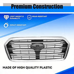 91121XC01A Front Bumper Grille Chrome for 2019-2022 Subaru Ascent