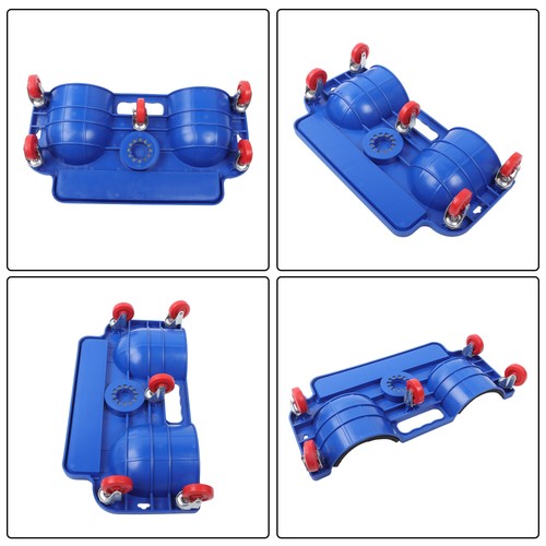 Universal Rolling Knee Creeper Pad Foam Padded with Tool Tray & 5 Swivel Wheels