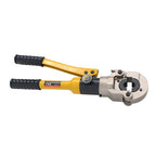Hydraulic Pipe Cutter Copper Tube Fittings Crimping Tool w/ 1/2 3/4 & 1-inch Jaw