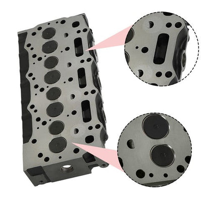 Complete Cylinder Head Assembly For Perkins 3024C/T C2.2T Engine 404D-22