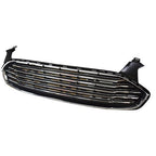 For Ford Fusion 2013-2016 2pcs Front Upper & Lower Mesh Grille Replacement