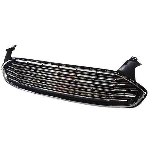 For Ford Fusion 2013-2016 2pcs Front Upper & Lower Mesh Grille Replacement