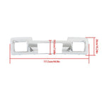 Chrome Front Bumper Trim Skid Plate Suit Fit For GMC Sierra 2500 3500 2015-2019