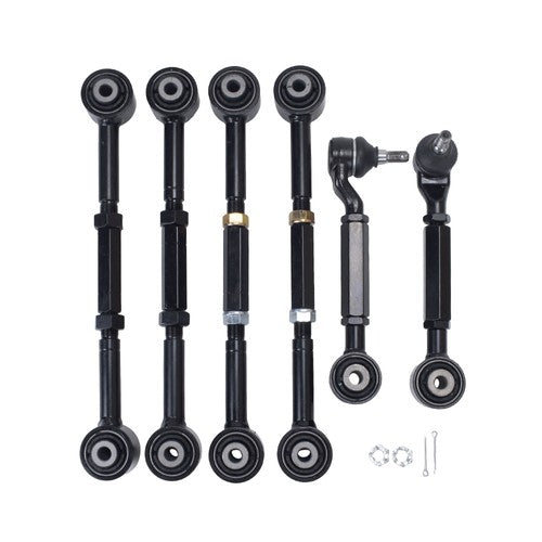 Rear Upper + Lower Control Camber Arms For 2003-2007 Honda Accord 6Pcs US