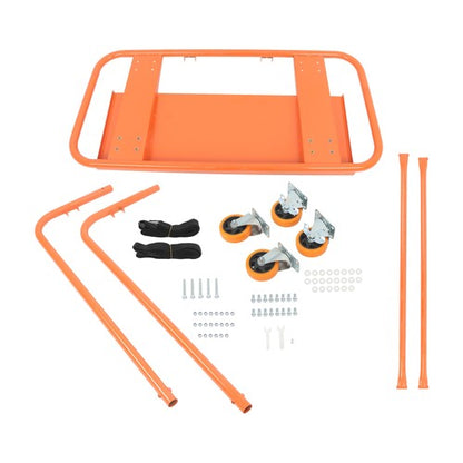 Handling Sheetrock Sheet Panel With Safety Belts Drywall Sheet Cart 3000Lbs