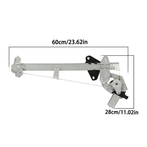 751-622 For Honda Fit 2009-2014 Power Window Regulator Front Right W/Motor 2-Pin