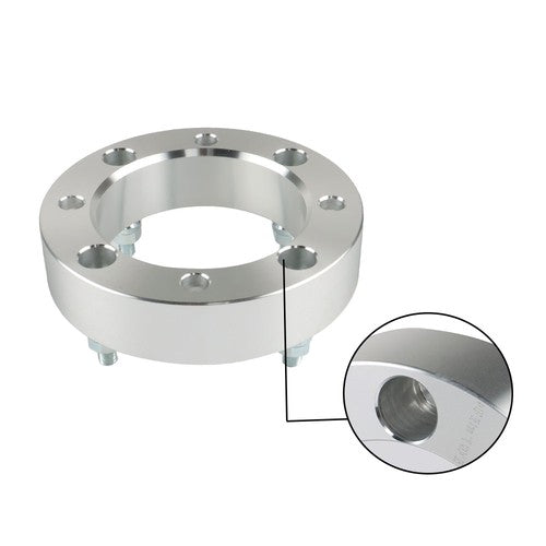 For 1991-1996 Kawasaki Mule 500 Silver X4 4x137 Wheel Spacer 1.5" 110mm M10x1.25