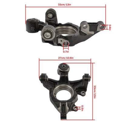 Rear Side Steering Knuckle For Toyota Highlander 2008-2013 698-176 423040T020