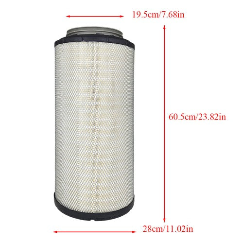 2 x Air Filter For 2010-2019 Kenworth Peterbilt 367 389 W900 WIX WA10009 P614986