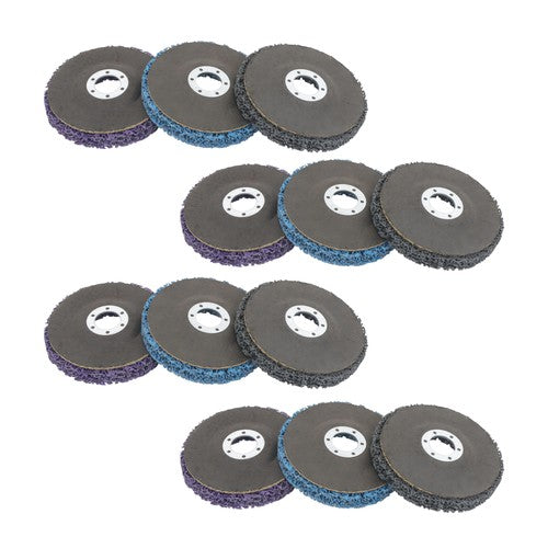Diamond Grinding Discs 4 pieces each in blue, purple 12 Packs of 4-1/2' x 7/8'