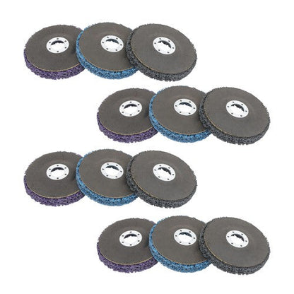 Diamond Grinding Discs 4 pieces each in blue, purple 12 Packs of 4-1/2' x 7/8'