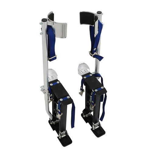 18"-30" Stilt Aluminum Alloy Stilts Adjustable Drywall Stilt Painting Tool Black