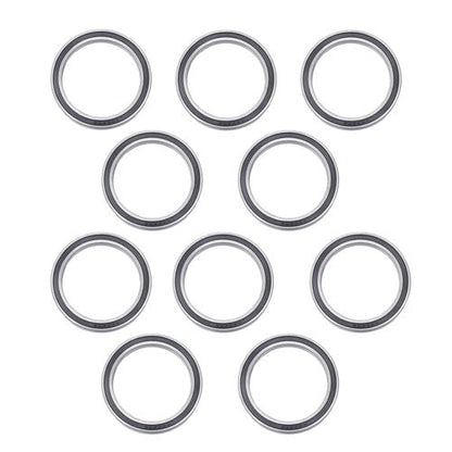 10Pcs 6809-2RS Bearings 45×58×7mm Double Rubber Seals Deep Groove Ball Bearing