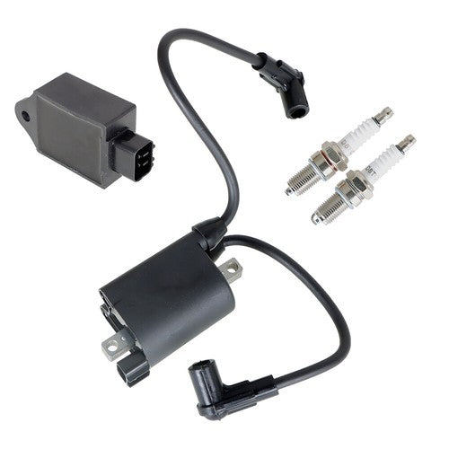 Ignition Coil igniter CDI Spark Plug Fit For EZGO Golf Cart 04-08 W/ MCI Engine