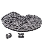 Roller Chain #35 10 Feet Carbon Stell with 2 Connecting Link 0.375 Inch