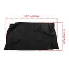 Black Front Seat Bottom Cover 2007-2016 For Yamaha G29 / Drive Golf Cart