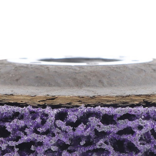 Diamond Grinding Wheel Discs Set (6 Black, 6 Purple) 12 Pack: 4-1/2" x 7/8"