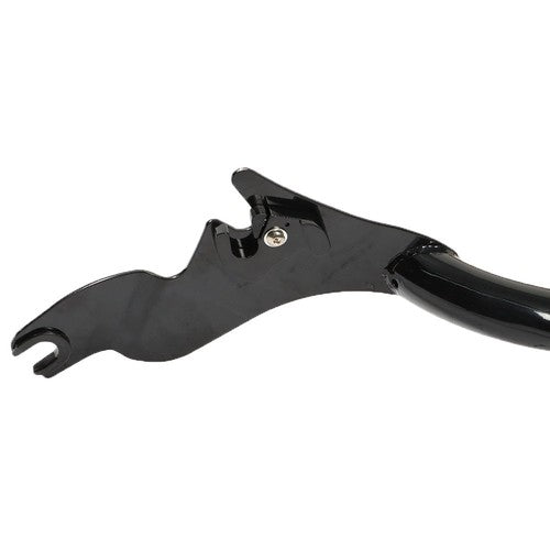 16" Backrest Sissy Bar For CVO Touring Road King Glide Street Glide Black 09-21